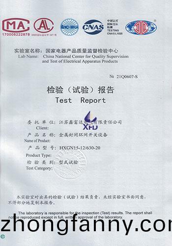 金屬封閉環網開(kai)關設備-HXGN15-12-630